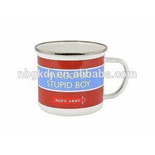 printing enamel yougurt pet mug /cups